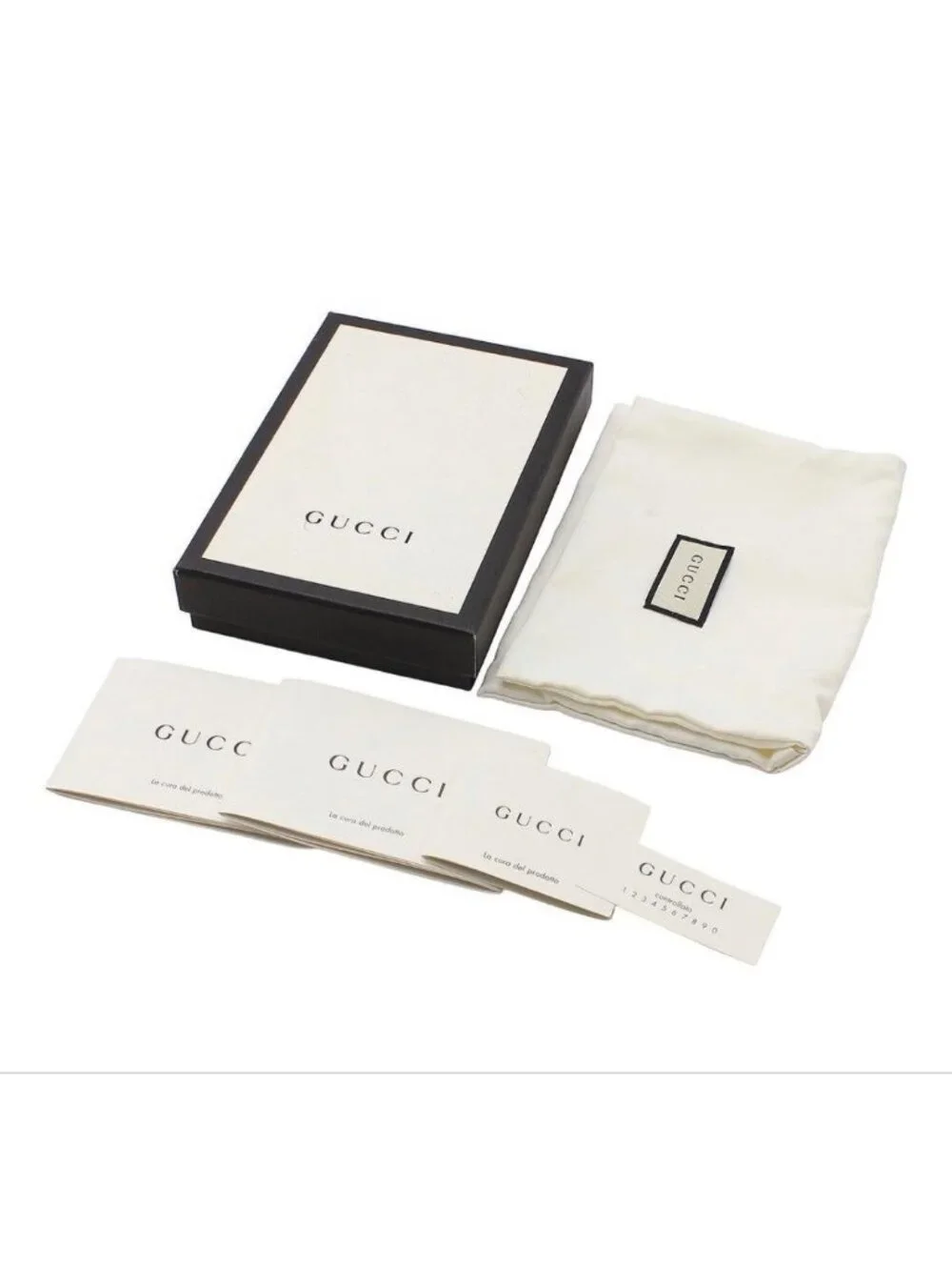 ★SOLD★ Gucci Guccissima Leather Coin Case Card - Picture 9 of 9